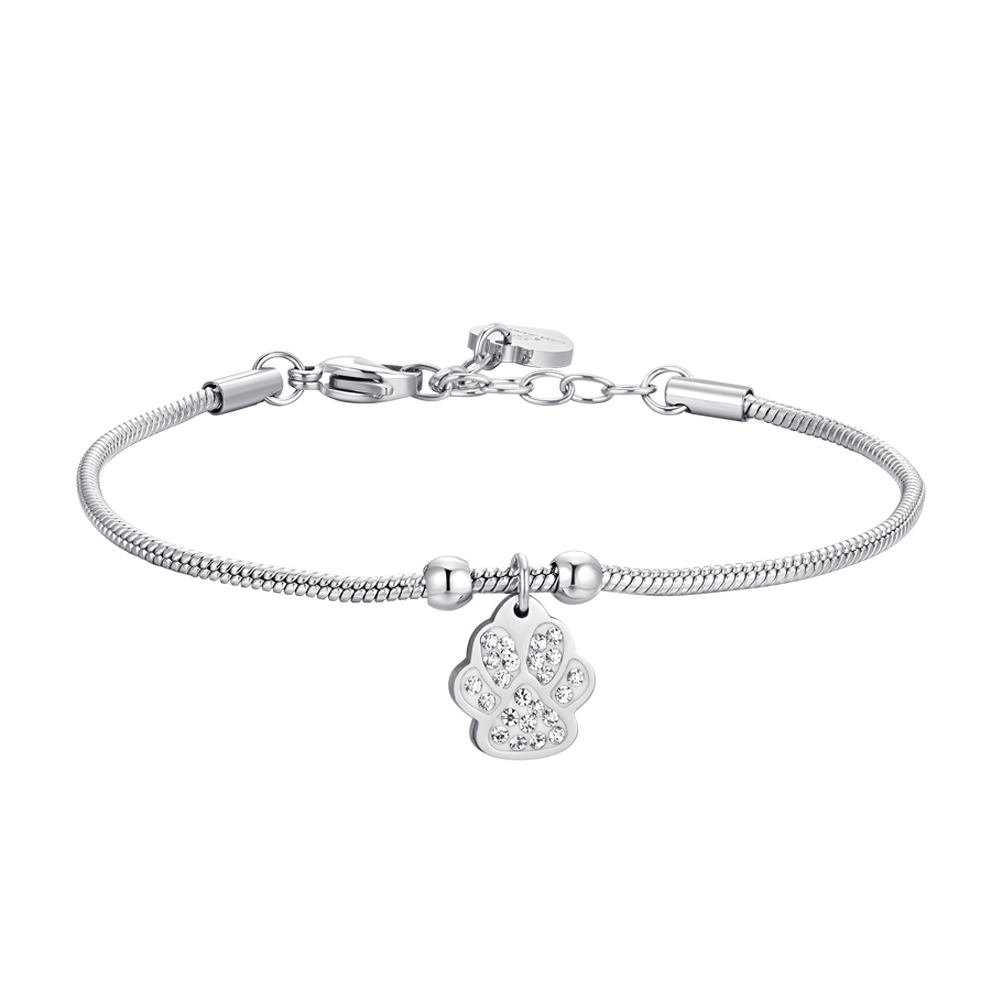 WOMEN'S STEEL BRACELET WITH PAW