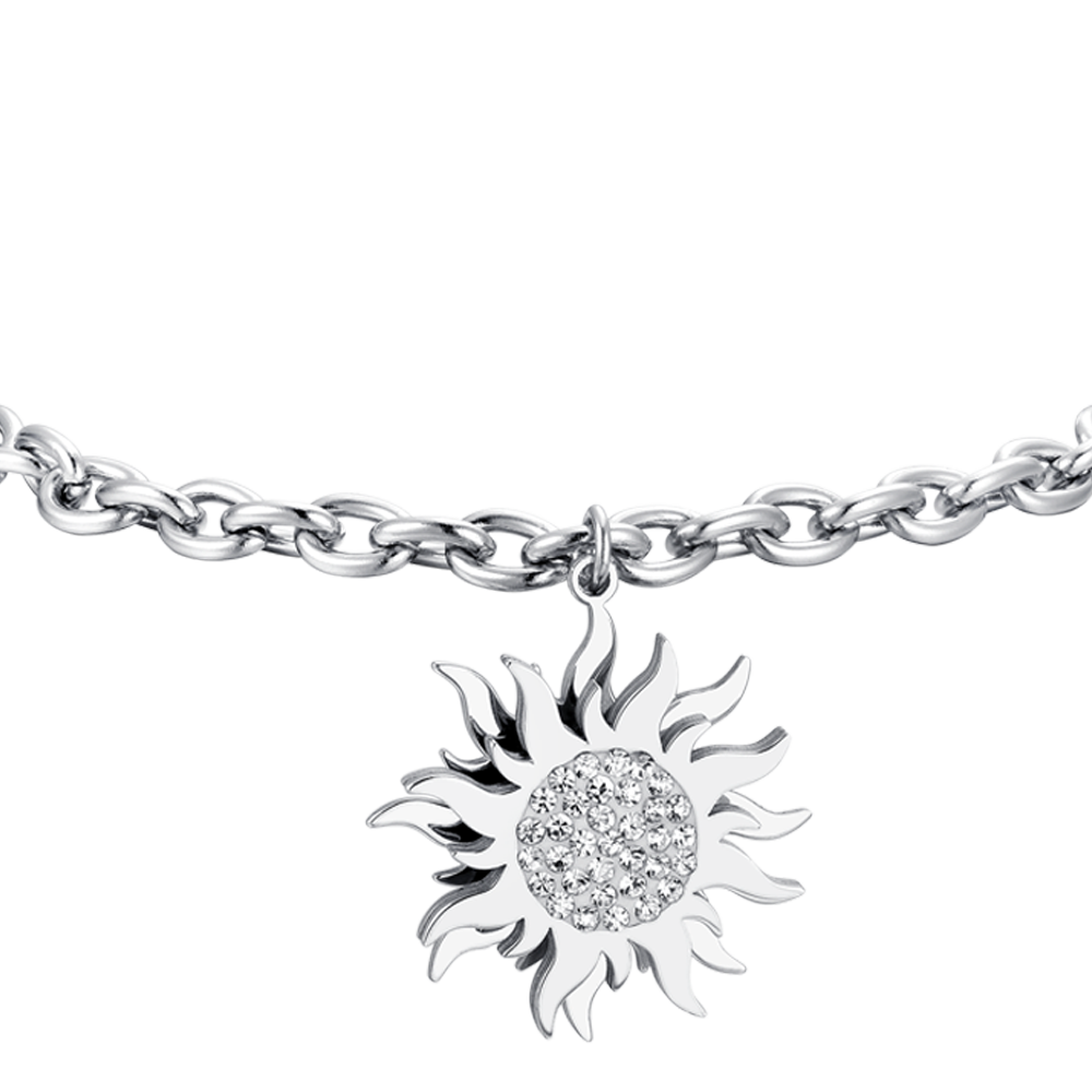 REVOLVING SUN STEEL WOMEN'S BRACELET