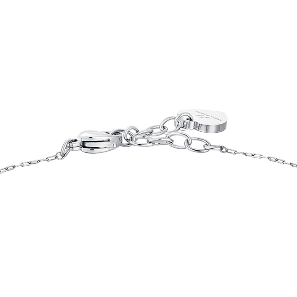 WOMAN'S BRACELET IN STEEL WITH PEARLS Luca Barra