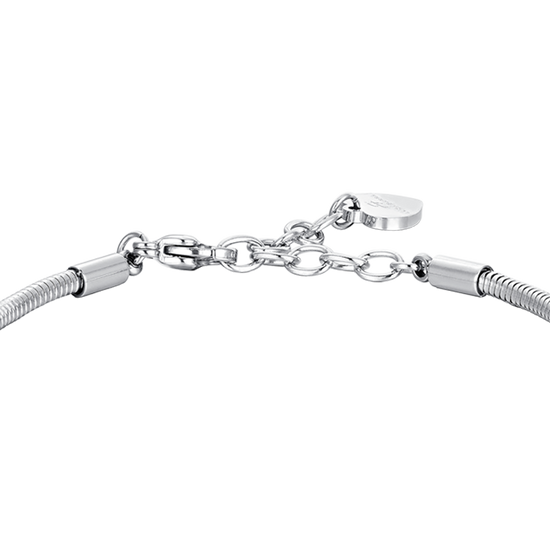 LUNA STEEL AND CRYSTALS WOMAN'S BRACELET Luca Barra