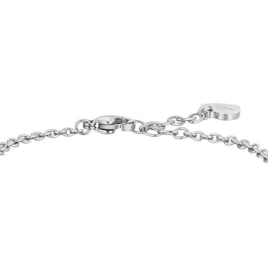 WOMEN'S STEEL KEY AND HEART BRACELET