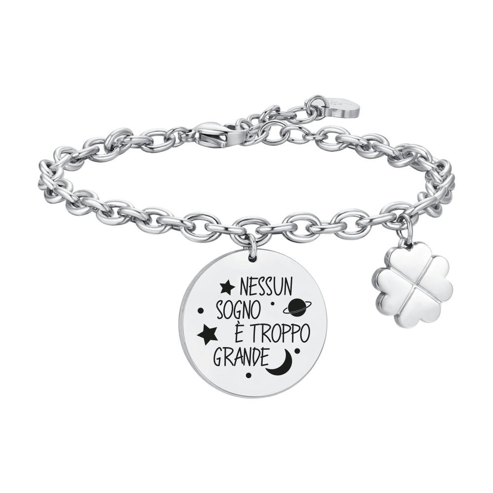 BRACCIALE DONNA IN ACCIAIO SOGNO