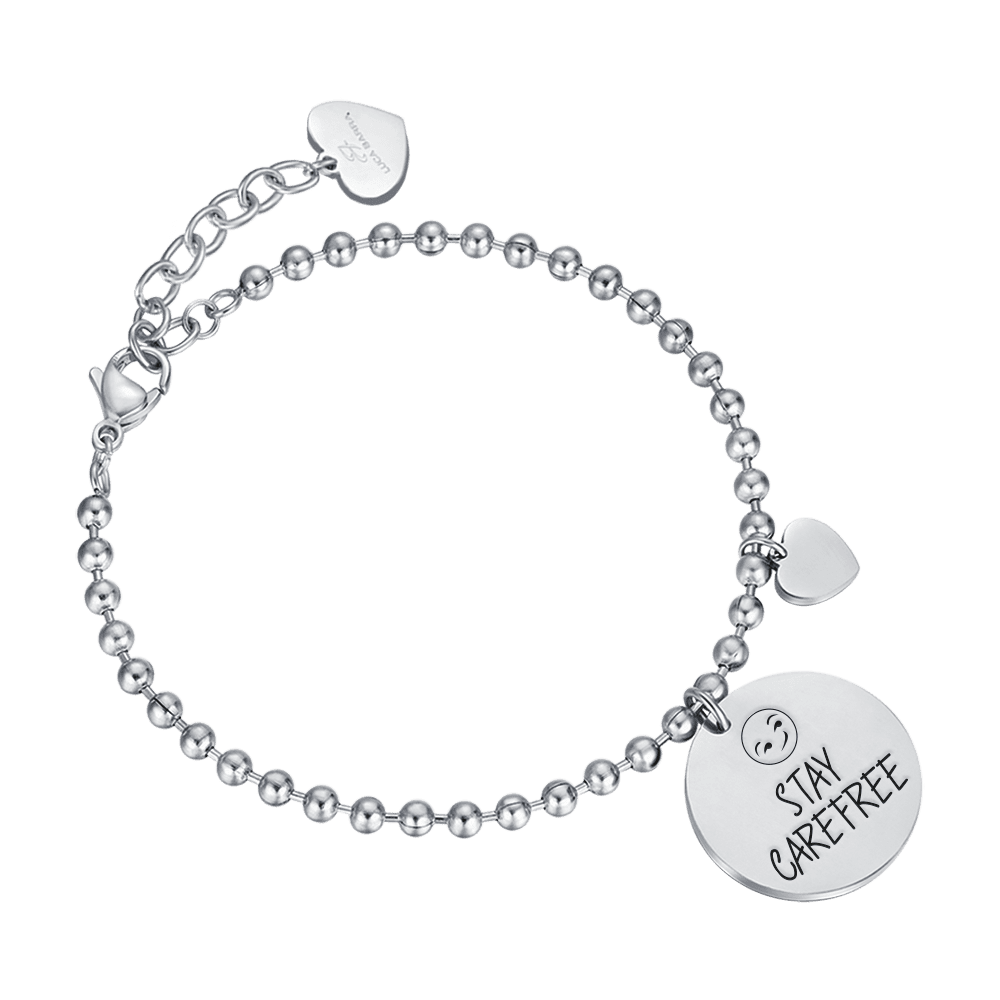 STAY CAREFREE STEEL WOMEN'S BRACELET