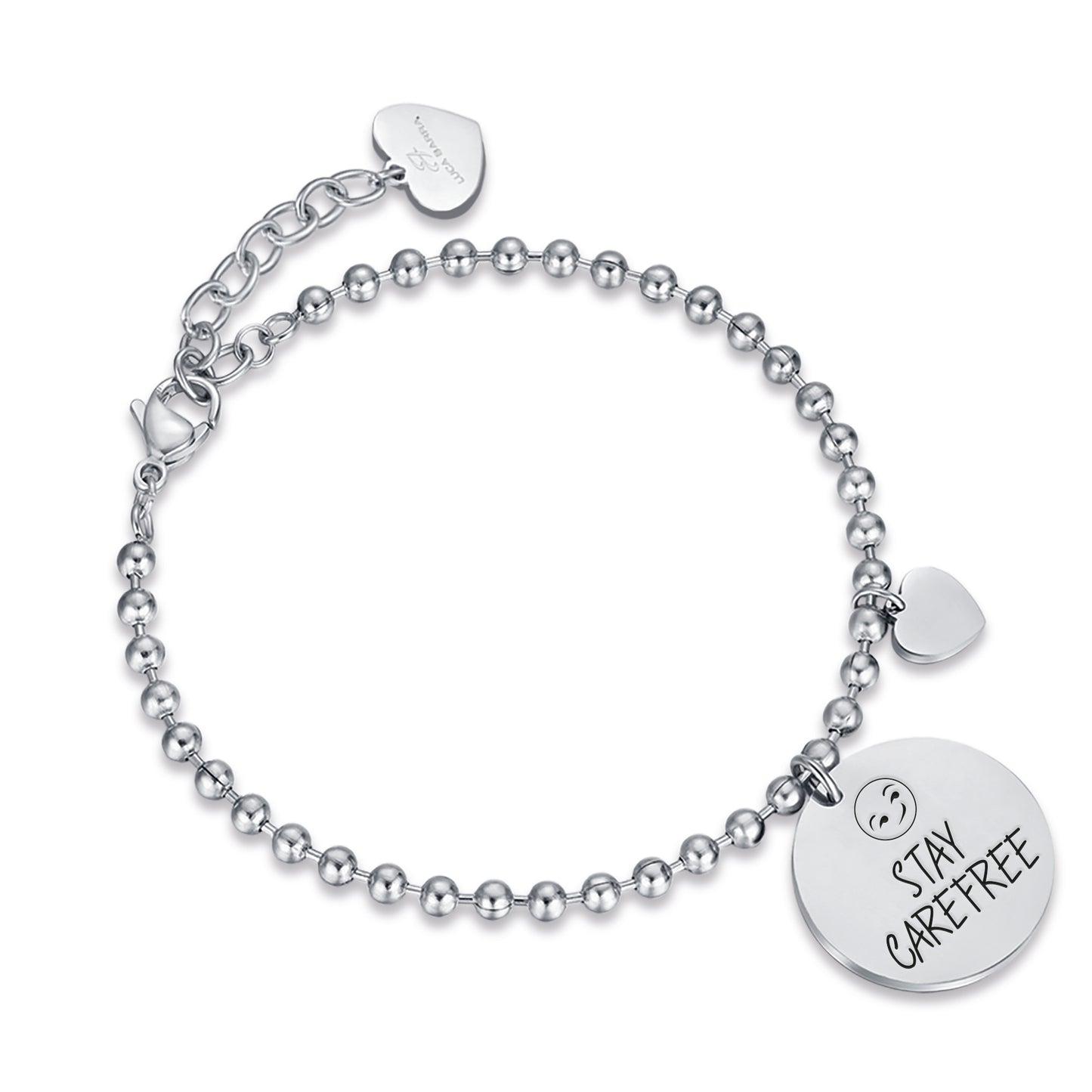 STAY CAREFREE STEEL WOMEN'S BRACELET