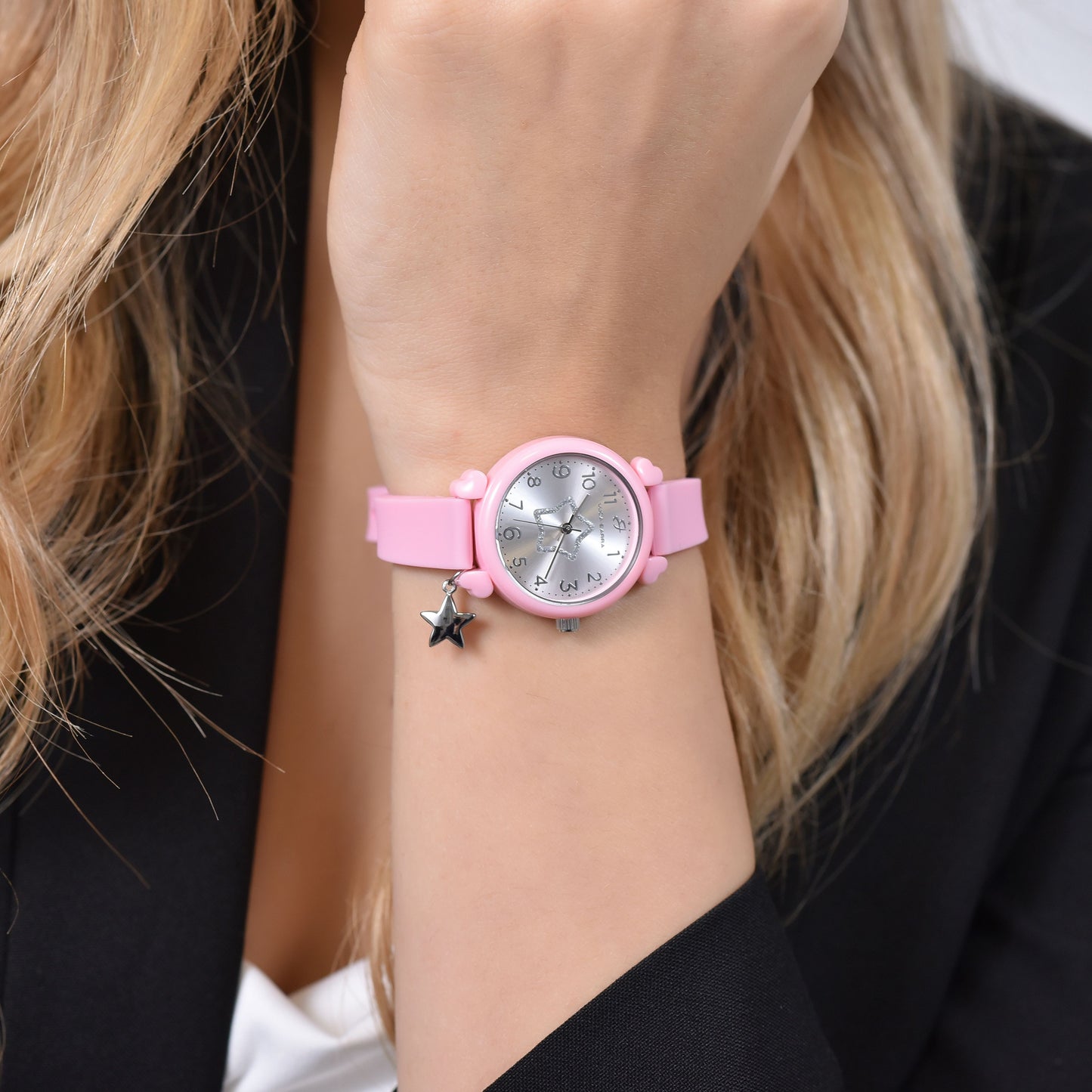 LILAC AND STAR WOMEN'S SILICONE WATCH