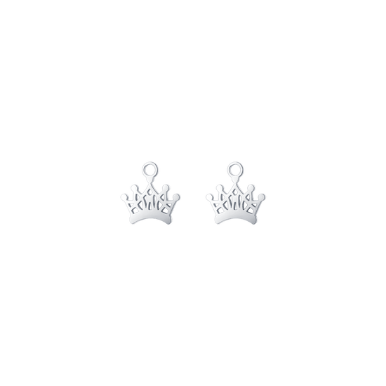 STEEL CROWN CHARM