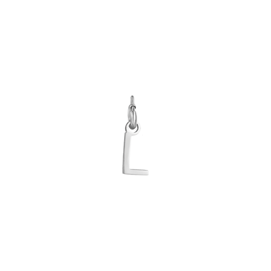 CHARM LETTER IN STEEL Luca Barra