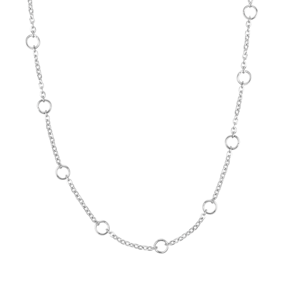 WOMEN'S STEEL NECKLACE FOR CHARMS WITH LOBSTER CLASP