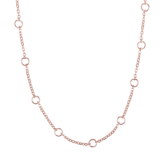 IP ROSE STEEL WOMEN'S NECKLACE