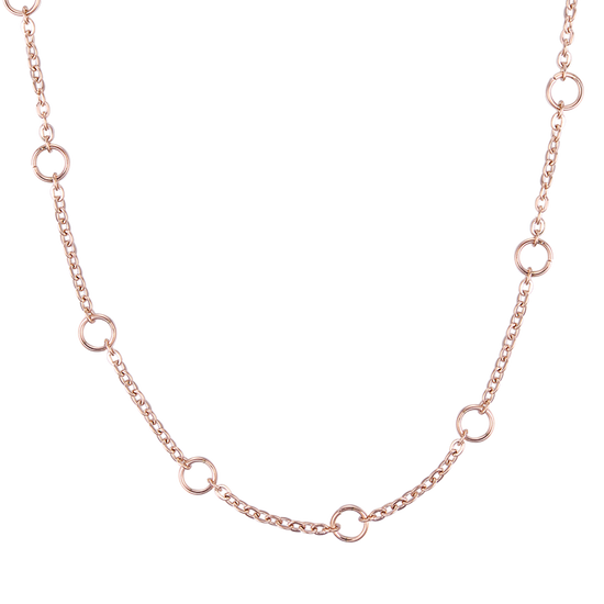 IP ROSE STEEL WOMEN'S NECKLACE