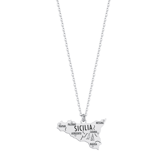 SICILY STEEL WOMEN'S NECKLACE