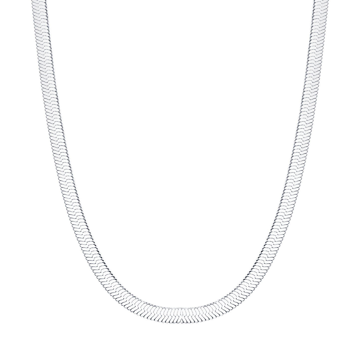 WOMAN SNAKE STEEL NECKLACE