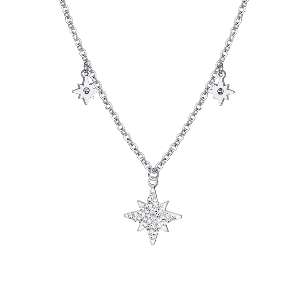 SISSI STAR STEEL WOMEN'S NECKLACE