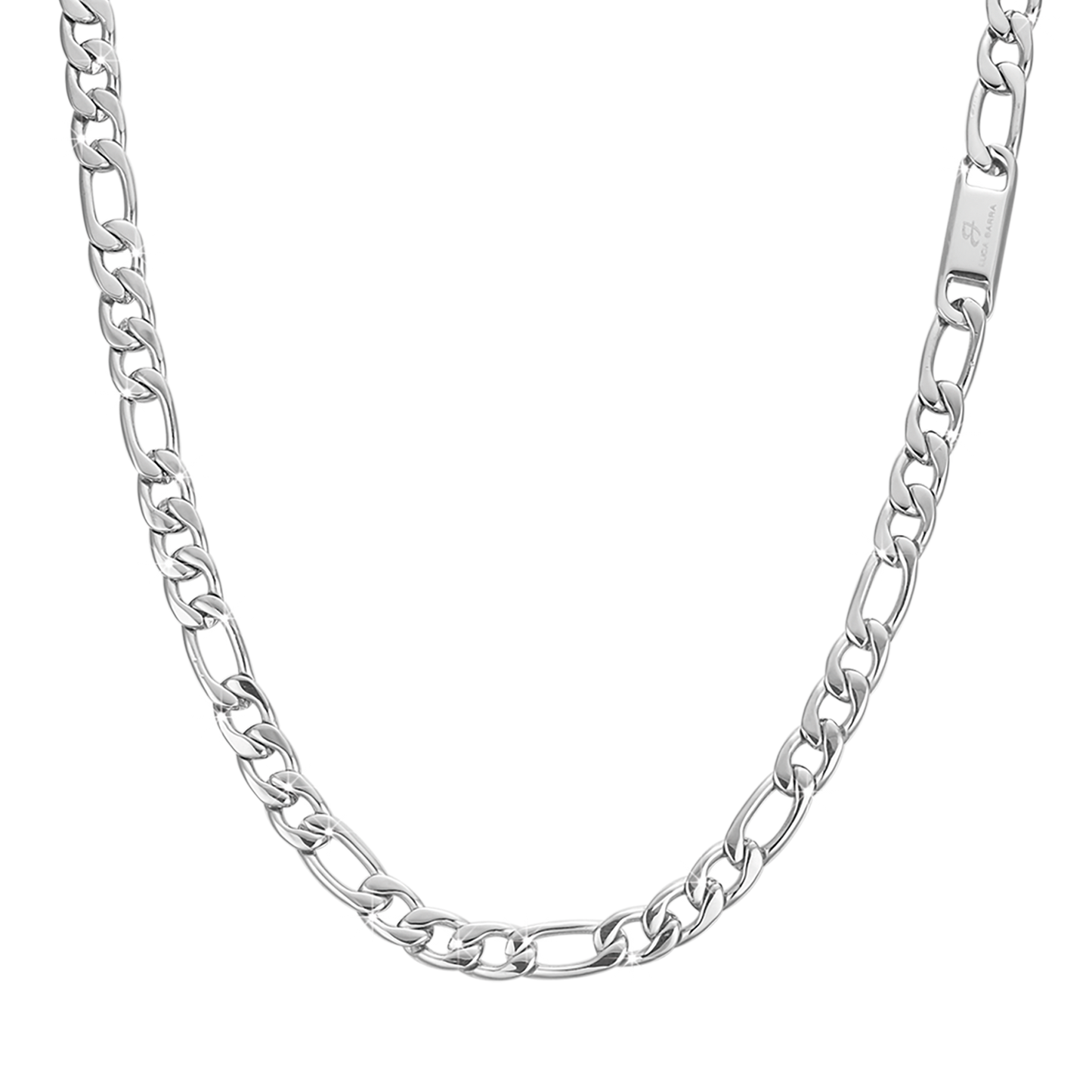 GROUMETTE MESH STEEL MEN'S NECKLACE