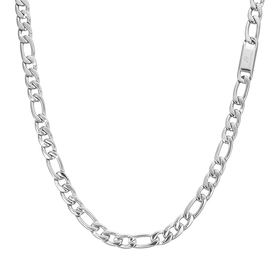 GROUMETTE MESH STEEL MEN'S NECKLACE