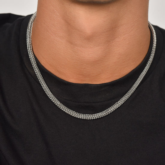 STEEL MEN'S NECKLACE