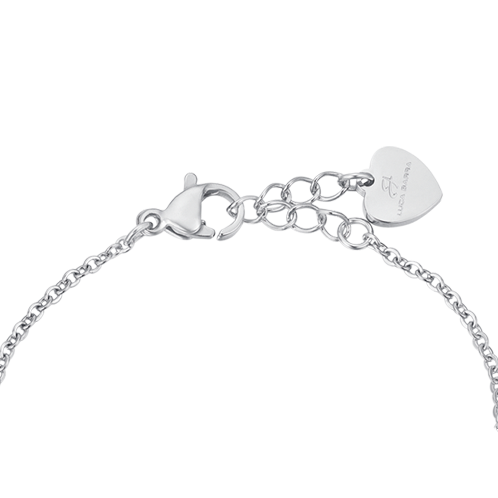 BABY BRACELET IN STEEL WITH BUTTERFLY Luca Barra