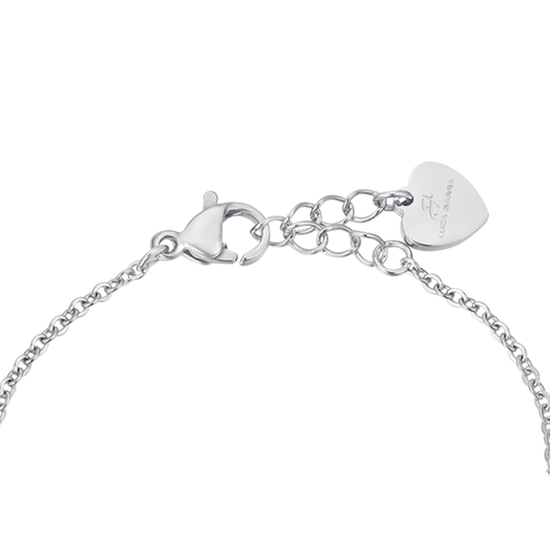 BABY BRACELET IN STEEL WITH BUTTERFLY Luca Barra