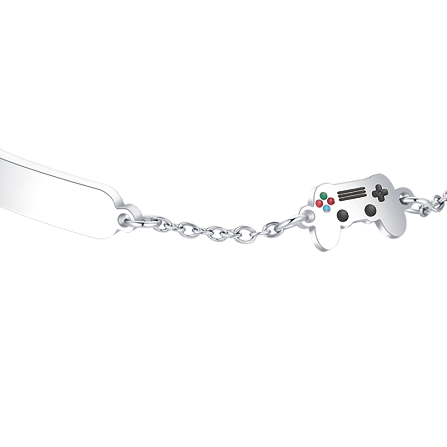 STEEL BABY BRACELET WITH JOYPAD