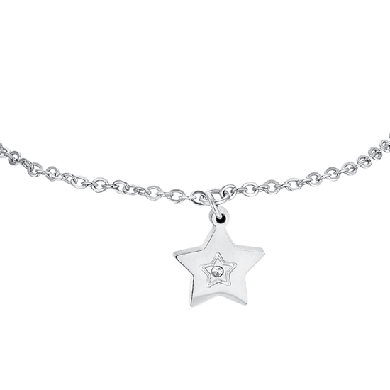 GIRL STEEL BRACELET WITH STAR