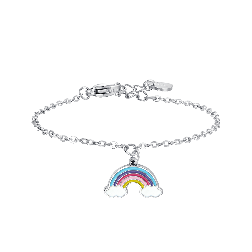 RAINBOW STEEL GIRL BRACELET