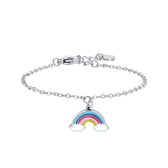 RAINBOW STEEL GIRL BRACELET