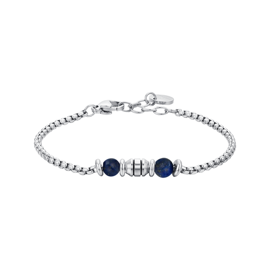 STEEL BLUE STONES BABY BRACELET