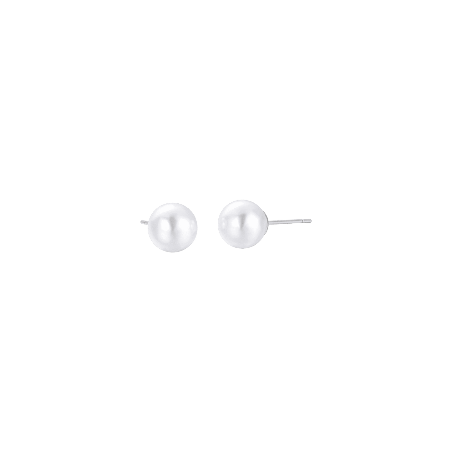 WOMAN'S PEARL EARRINGS IN STEEL Luca Barra