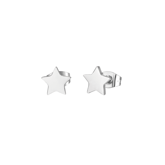 WOMEN'S STEEL STAR EARRINGS