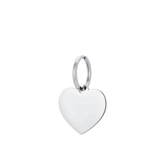 PERSONALIZABLE DOG AND CAT HEART MEDAL Luca Barra
