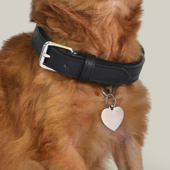PERSONALIZABLE DOG AND CAT HEART MEDAL Luca Barra