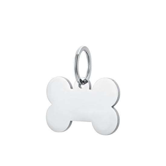 CUSTOMIZABLE DOG AND CAT BONE TAG